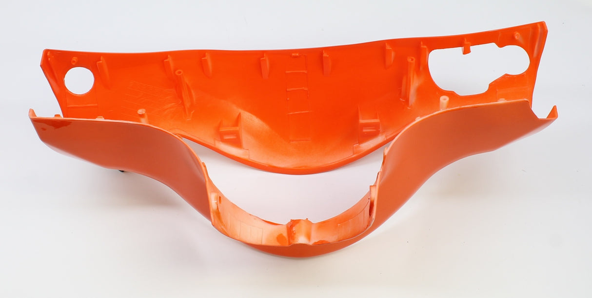04 - Headlight Cover - ORANGE-ABS Body Parts, Jonway YY50QT-21