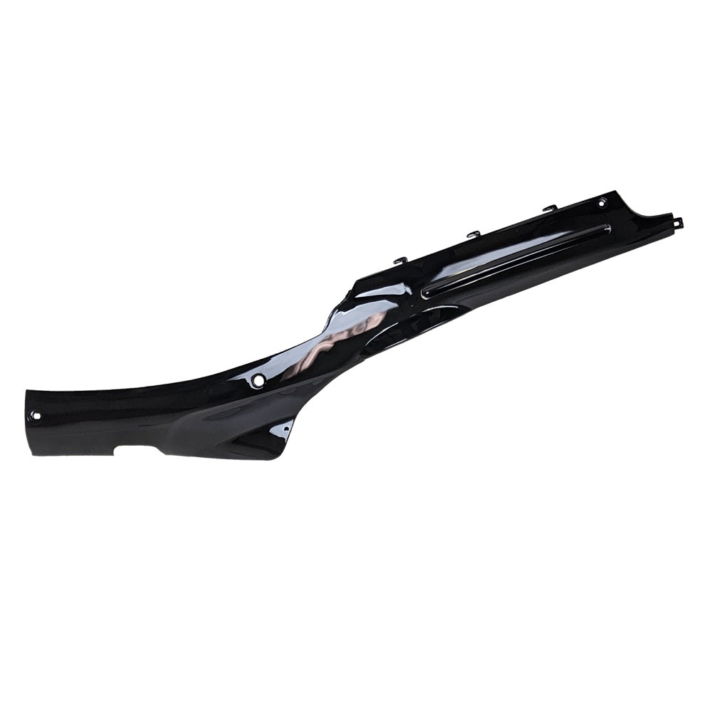 10 - Left Lower Cover - BLACK-ABS Body Parts, Jonway YY50QT-21