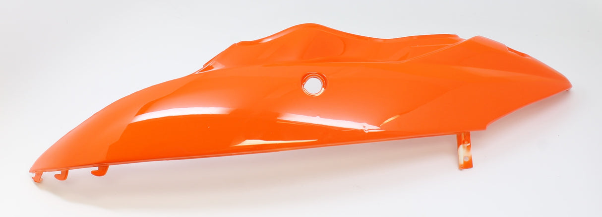 11 - Left Rear Cover - ORANGE-ABS Body Parts, Jonway YY50QT-21