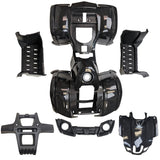 Body Plastic ATV Taotao 110D 125D 110cc 125cc Ryder Coolster Utility Peace - Black