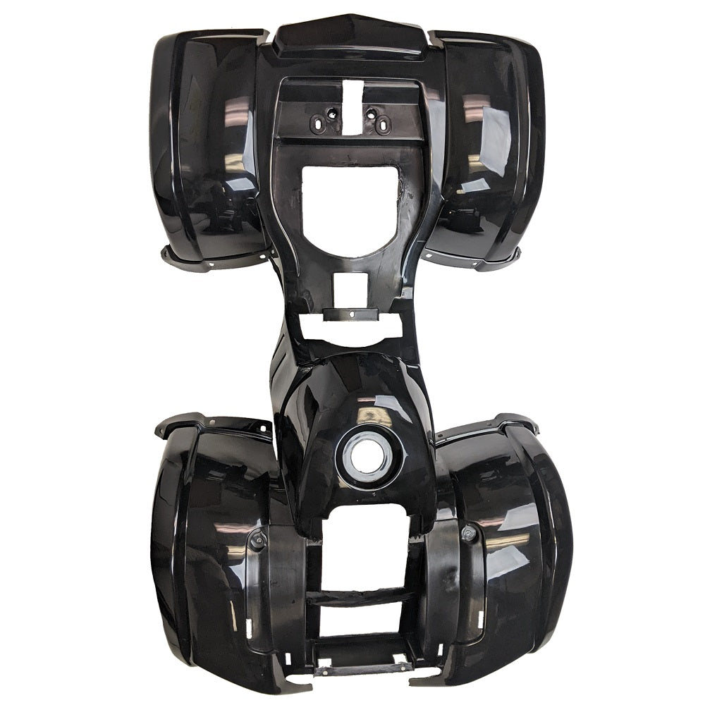 Body Plastic ATV Taotao 110D 125D 110cc 125cc Ryder Coolster Utility Peace - Black