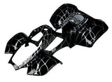 ATV Body Fender Kit - Coolster 3050C 110cc - BLACK SPIDER