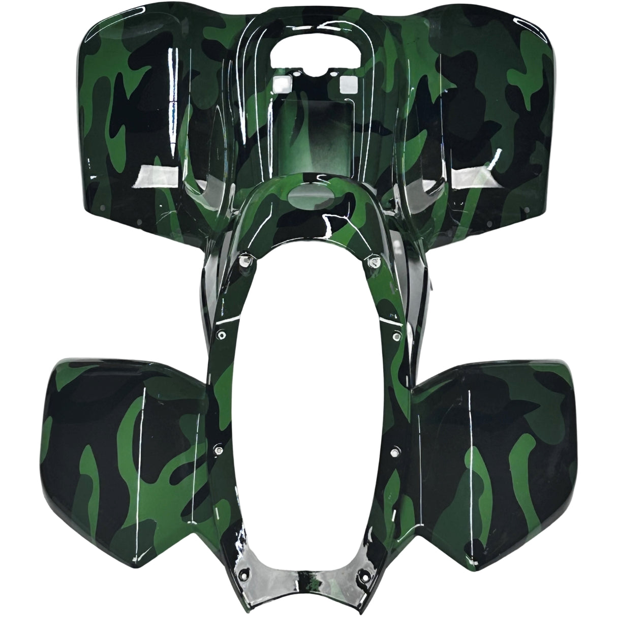 ATV Body Fender Kit - Coolster 3050C 110cc - GREEN CAMO ARMY