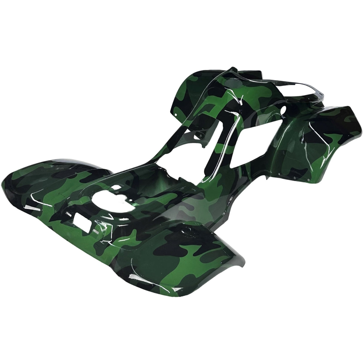 ATV Body Fender Kit - Coolster 3050C 110cc - GREEN CAMO ARMY