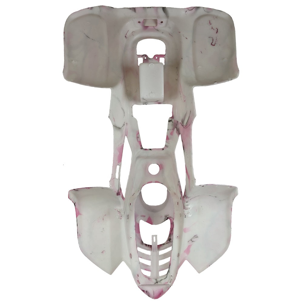 ATV Body Fender Kit - Coolster 3050C 110cc - Pink Camo w/ Barb Wire