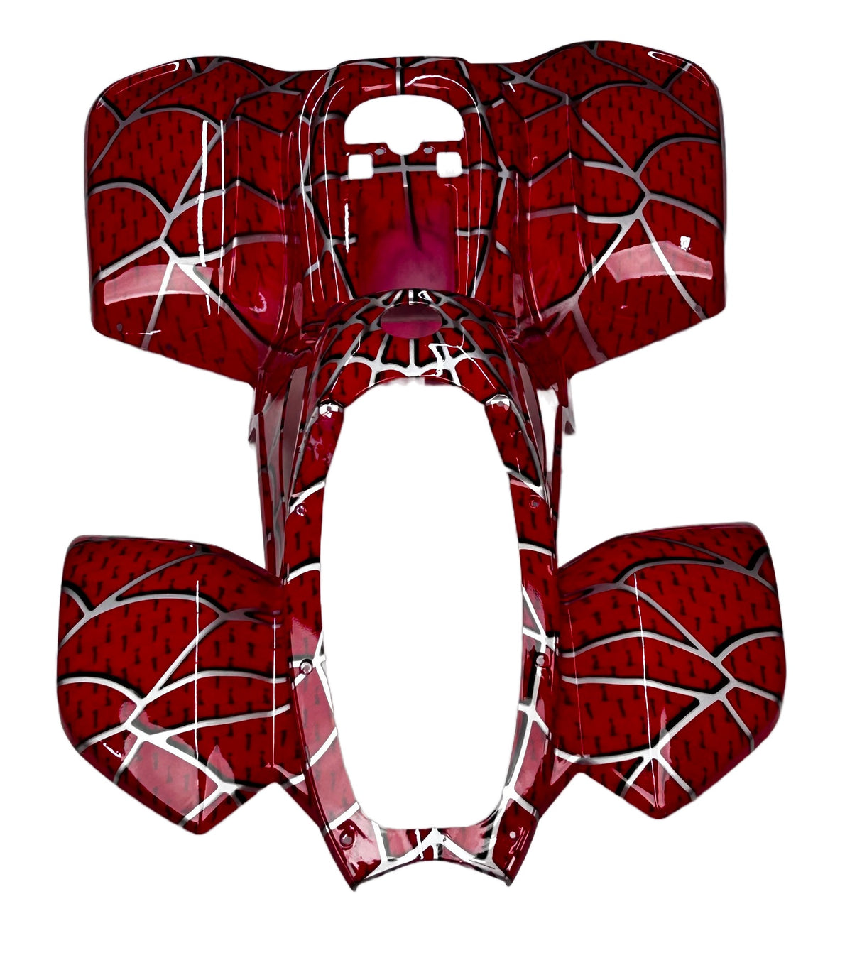 ATV Body Fender Kit - Coolster 3050C 110cc - RED SPIDER