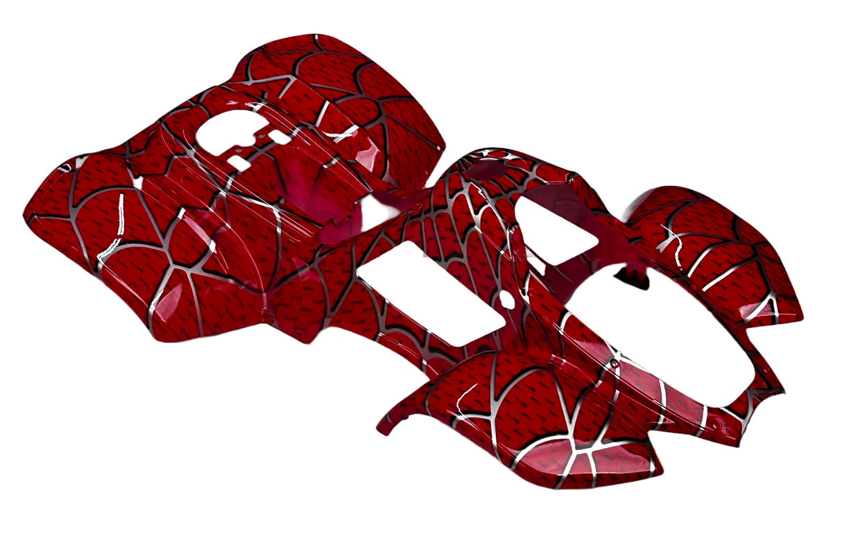 ATV Body Fender Kit - Coolster 3050C 110cc - RED SPIDER