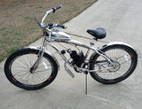 66/80cc PK80 2-Stroke Black PK80 Bicycle Engine Kit