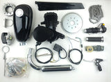 66/80cc PK80 2-Stroke Black PK80 Bicycle Engine Kit