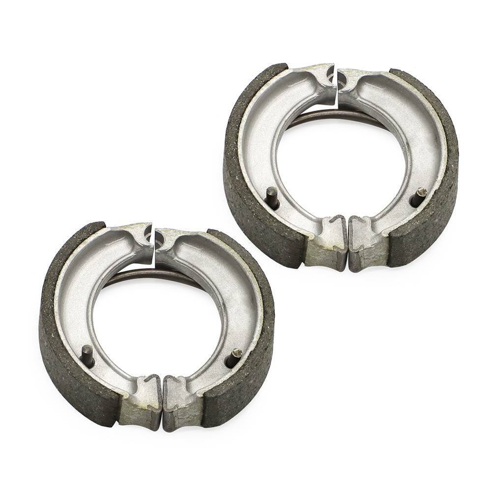 2x Front & Rear Brake Shoes for Yamaha QT50 Yamahopper MJ50 Towny