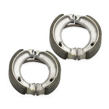 2x Front & Rear Brake Shoes for Yamaha QT50 Yamahopper MJ50 Towny