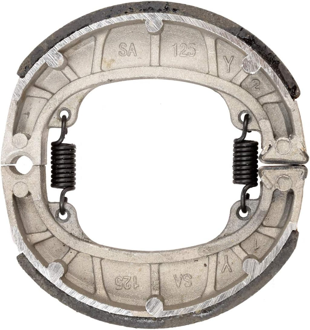 Brake Shoes 105mm Drum Pad for CRF70 TaoTao GY6 49cc 50cc Scooter Moped ATV Mini Bike CG125  6.5 Hp 196cc MB165 MB200 BT200X CT200U