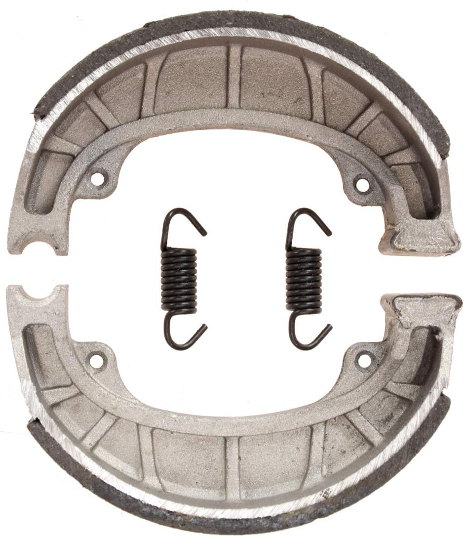 Brake Shoes 105mm Drum Pad for CRF70 TaoTao GY6 49cc 50cc Scooter Moped ATV Mini Bike CG125  6.5 Hp 196cc MB165 MB200 BT200X CT200U