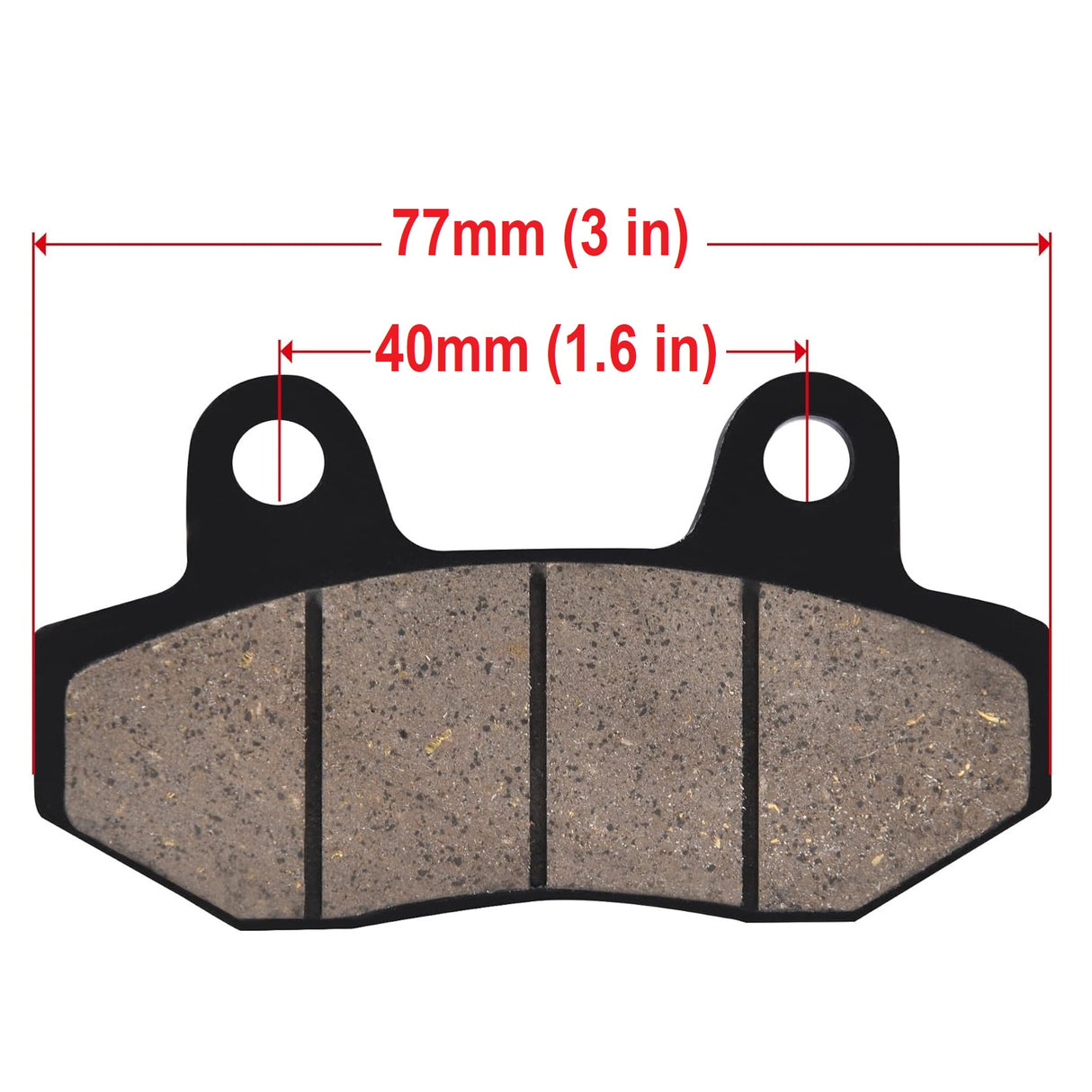 GY6 Front Disc Brake Pad Set for GY6 50cc-300cc Scooters ATV Dirt Pit Bike Go Kart