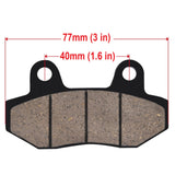 GY6 Front Disc Brake Pad Set for GY6 50cc-300cc Scooters ATV Dirt Pit Bike Go Kart