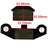 Front Brake Pad for Kandi for 49cc 110cc ATV Go Kart Buggy