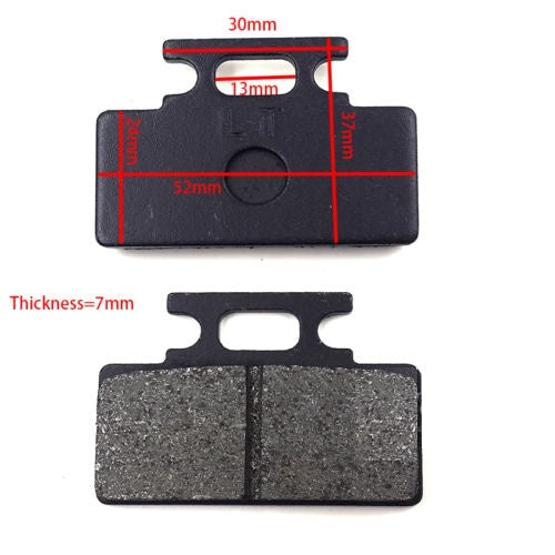 Brake Pad, Front Disc , GY6 50cc Taotao Scooter CY50-B VETAS 50 ATM 50 A/A1 Speedy