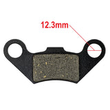 RedCap ATV Disc Brake Pad Set for 50cc - 150cc TAOTAO, Kazuma, Coolster 3050 Fit in Chinese Made 50cc, 70cc, 110cc, 125cc, 150cc, 200cc ATVs - Enhanced Performance - Optimal Stopping Power & Safety