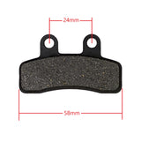 Apollo Dirt Bike Front Brake Pads - Premium Front Brake Pads for Dirt Bikes
