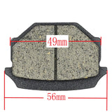 Rear Brake Pads Set for Raven 250 Hawk 250, Rover 200 300