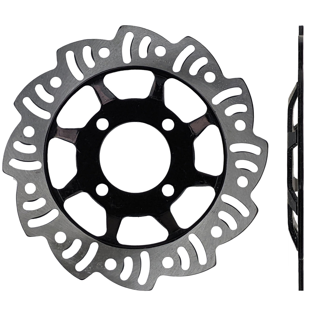 OEM 188mm Hat Shaped Front Disc Brake Rotor for 50cc-125cc Dirt Bike Motorcycle 11mm Offset