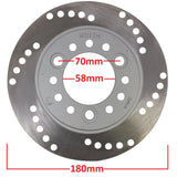 Brake Rotor Disc - 180mm - 3 Bolt