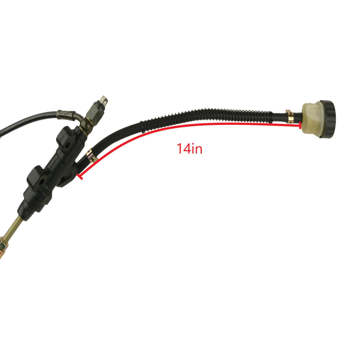 Complete Front Brake Master Cylinder, Hose and Caliper Assembly for Jonway Yy125-2