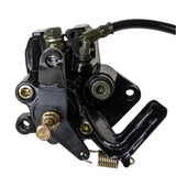 RedCap Rear Disc Brake Caliper with Master Cylinder Assembly Included, Pads, Brake Line Hose, Brake Fluid Reservoir for Jonway Sport 200cc Chinese ATV Models - Upgrade Your vehicle Braking System