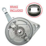 Rear Drum Brake Cover Shoe Kit with Chain Tensioner for Coleman CT200U BT200X CT200UEX Minibikes