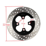 Rear Disc Brake -225mm - RPS Hawk 250 (Carbureted) X-Pro Hawk 250 Raven BSR250 250cc XMoto X88