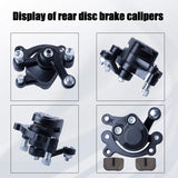 Rear Disc Brake Caliper for Razor E500s MX500 MX650 SX500 Coleman CT100U CC100X MM-B80