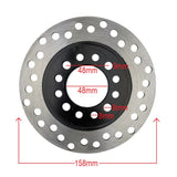 Brake Rotor Disc - 158mm 6-3/8" - 4 Bolt Pattern