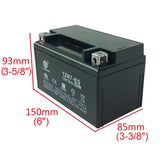 12V 7AH SEALED BATTERY (L:150MM H:93MM W:85MM)
