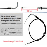 Throttle Cable Kazuma Mini Falcon 90