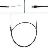 Throttle Cable, Straight, Dirt Bike - Sleeve Length: 51" - Exposed Wire Length: 4-3/8"