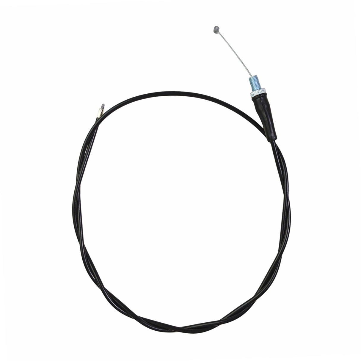Throttle Cable, Straight, Dirt Bike - Sleeve Length: 51" - Exposed Wire Length: 4-3/8"