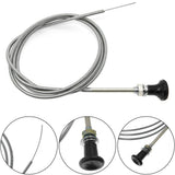 Choke Cable 63" Inner 60" Conduit 2 3/4" travel Push Pull - 237 Universal