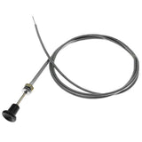 Choke Cable 63" Inner 60" Conduit 2 3/4" travel Push Pull - 237 Universal