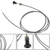 Choke Cable 63" Inner 60" Conduit 2 3/4" travel Push Pull - 237 Universal