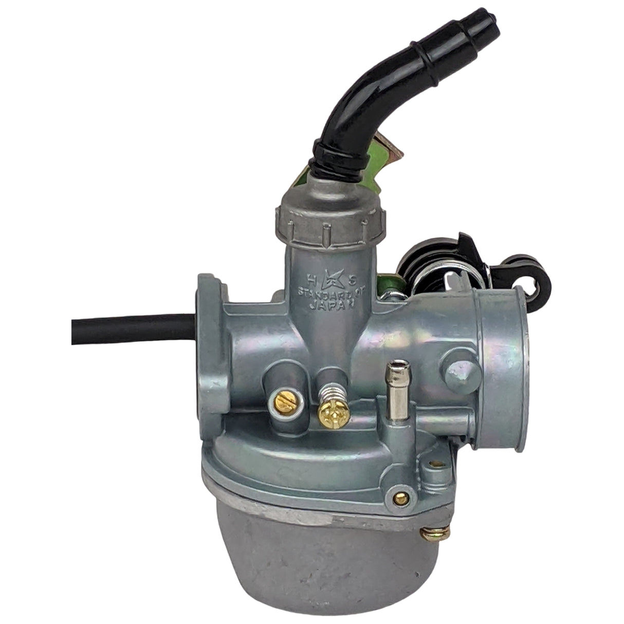 19mm Carburetor PZ19 Cable Pull Choke, for 4-Stroke Engine 50cc - 110cc Honda ATVs Style, Dirt Bikes, Go Karts
