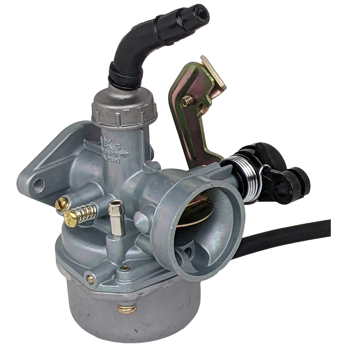 19mm Carburetor PZ19 Cable Pull Choke, for 4-Stroke Engine 50cc - 110cc Honda ATVs Style, Dirt Bikes, Go Karts