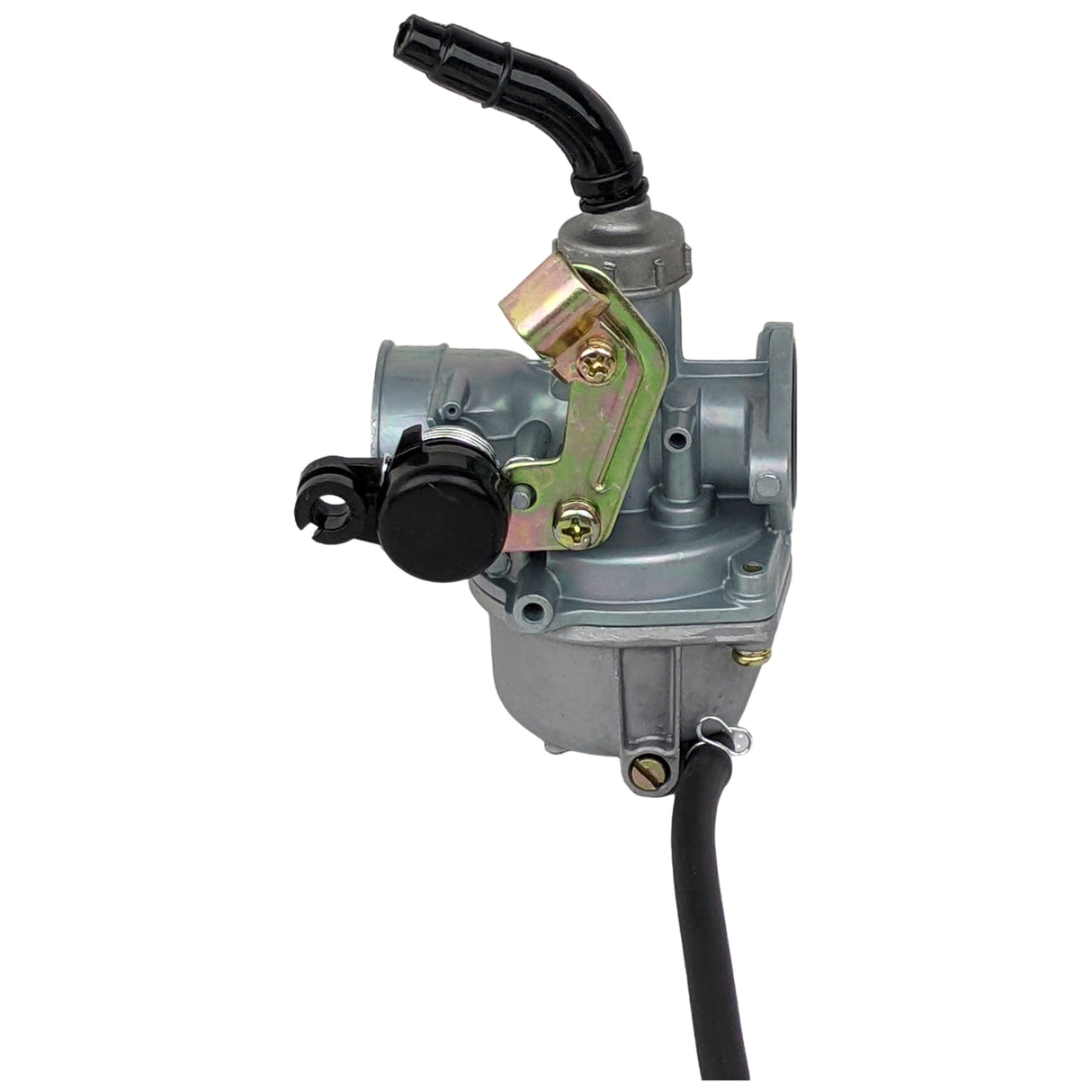 19mm Carburetor PZ19 Cable Pull Choke, for 4-Stroke Engine 50cc - 110cc Honda ATVs Style, Dirt Bikes, Go Karts