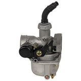 RedCap 19mm Carburetor PZ19 Manual Choke Switch, Compatible with 50cc, 70cc, 90cc, 100cc, 110cc, 125cc Honda-Style 4-Stroke  ATVs, Dirt Bikes, Go Karts Scooter Moped