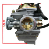 PD24 Carb 24mm Carburetor for 4-Stroke GY6 125cc 150cc ATV Go Kart Scooter Moped 157QMJ/QMI 152QMJ/QMI Model