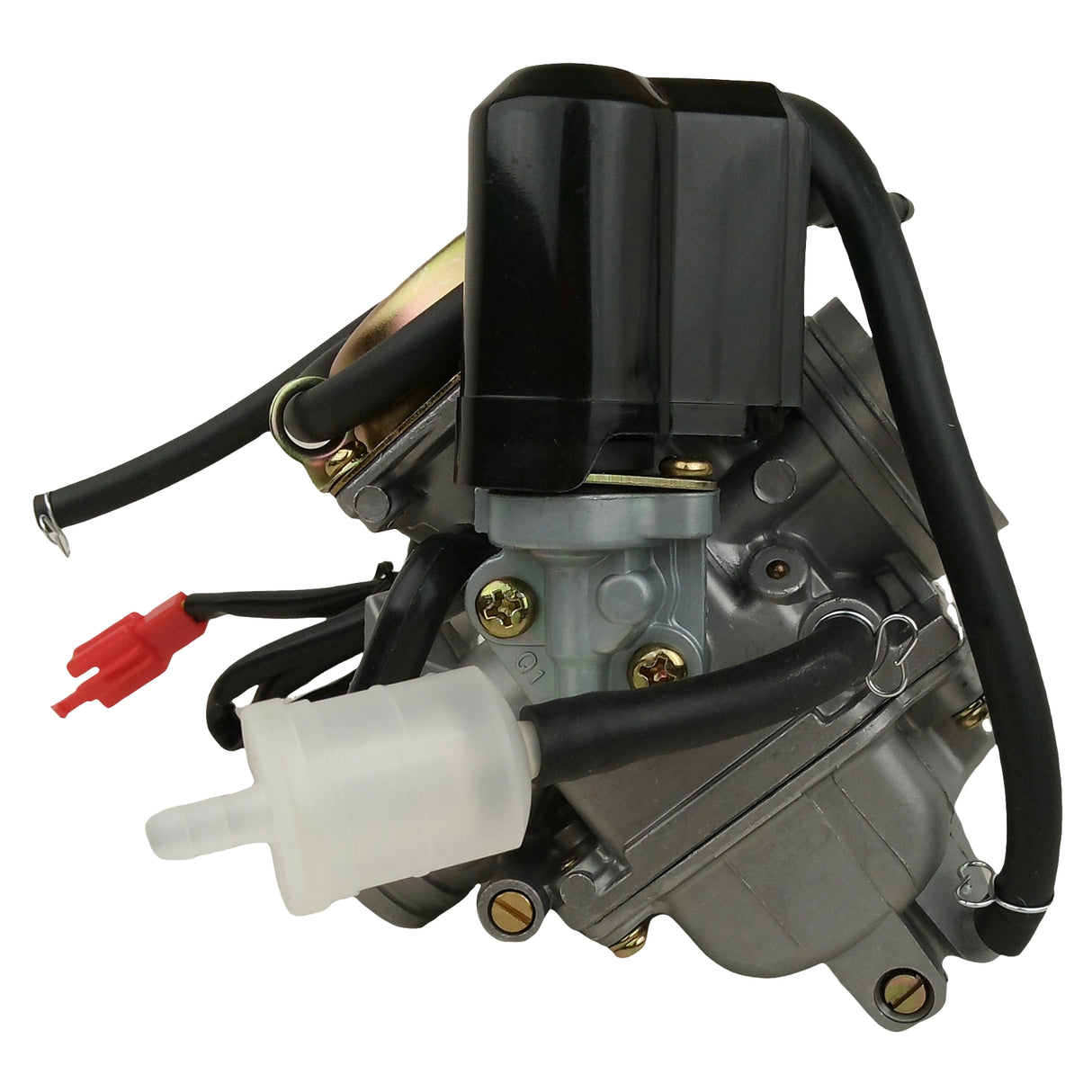 PD24 Carb 24mm Carburetor for 4-Stroke GY6 125cc 150cc ATV Go Kart Scooter Moped 157QMJ/QMI 152QMJ/QMI Model