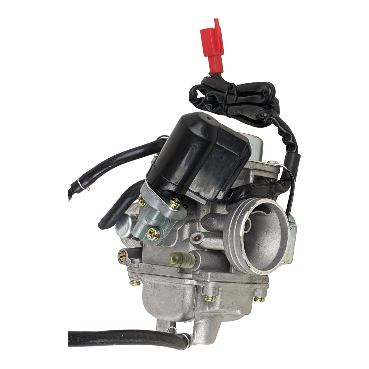 RedCap Replacement PD26 Carburetor with 2 Pin Choke Plug End Compatible for 250cc Water-Cooled Scooter Optimize Engine Performance