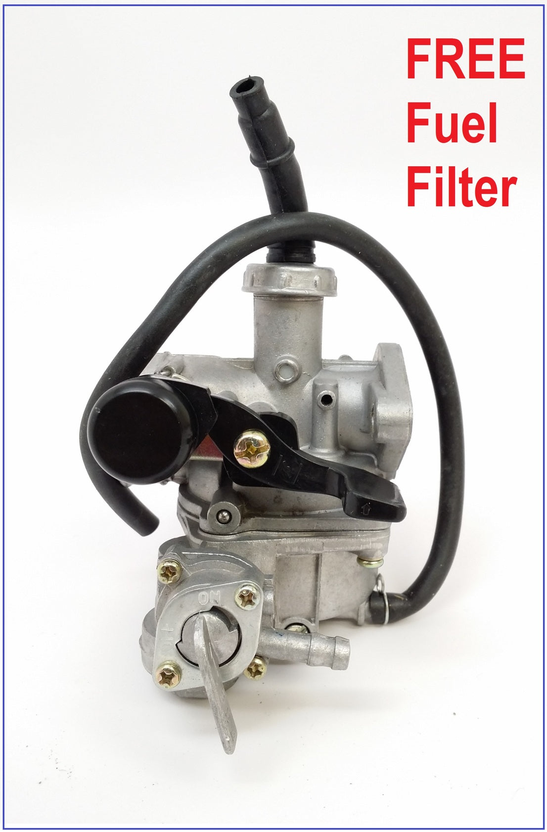 Carburetor, PZ19,Single Fuel Shut-Off, Manual Right Choke Switch
