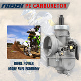 NIBBI Performance Carburetor N22 PE 24mm Flange 4T Apollo RFZ Z40 MAX Carb