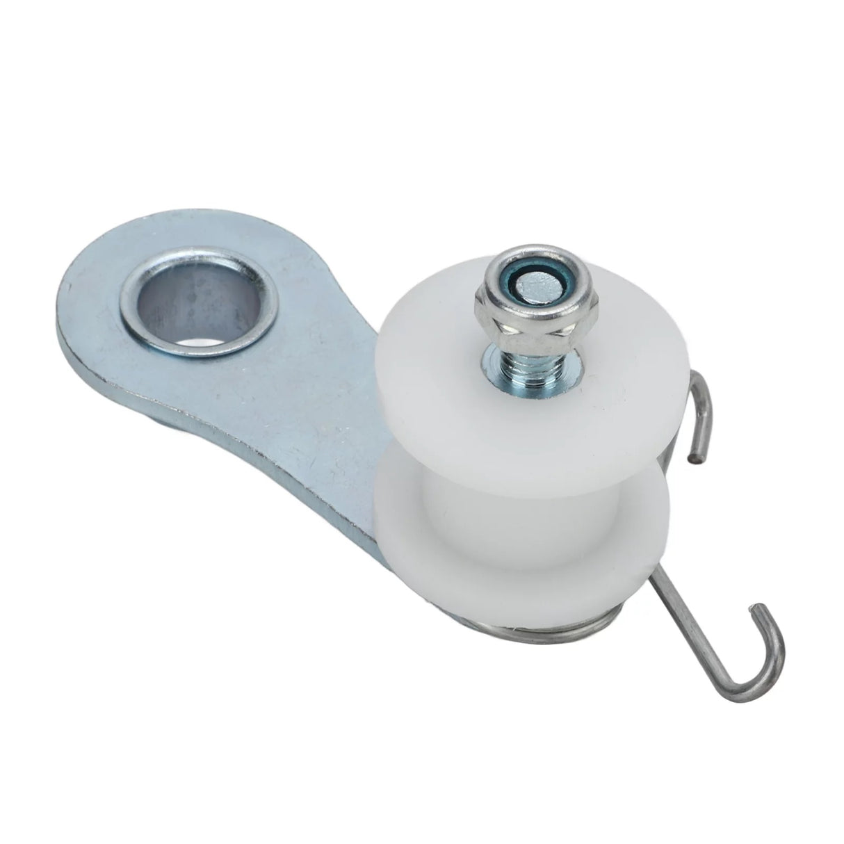 Chain Roller Tensioner with Spring Fits 110cc 125cc 140cc Dirt Pit Bikes Mini Bikes ATVs (White)