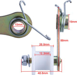 Chain Roller Tensioner with Spring Bracket Compatible with 110cc 125cc 140cc Dirt Bikes Pit Bikes